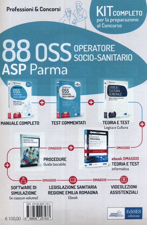 Kit concorso 88 OSS ASP Parma