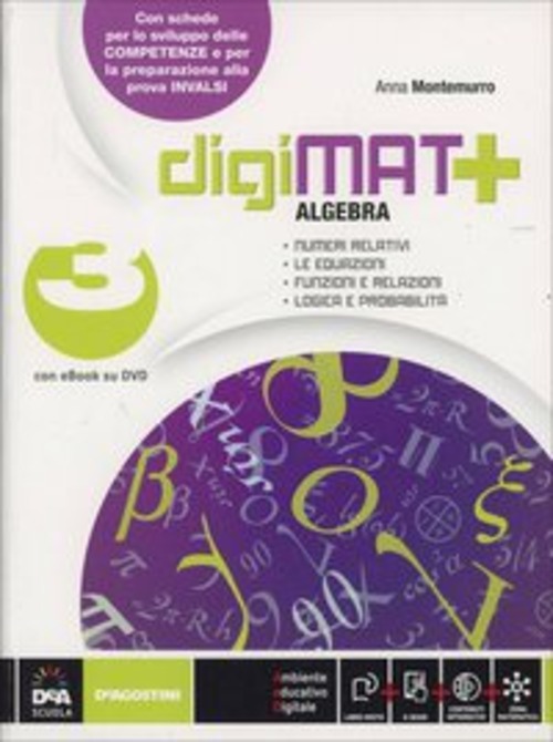 Digimat +. Algebra-Geometria-Quaderno competenze. Per la Scuola media. Volume Vol. 3