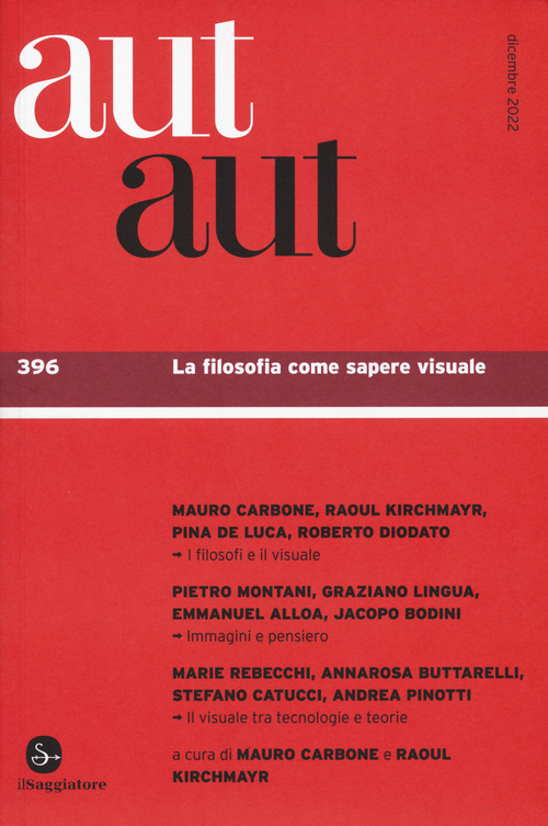 Aut aut. Volume 396