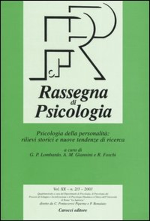 Rassegna di psicologia (2003) vol. 2-3