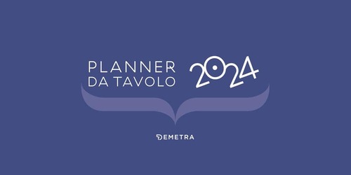 Calendario Planner da tavolo 2024 (28.7 x 12.5 cm)