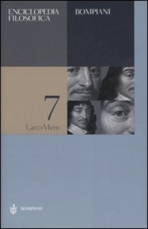 Enciclopedia filosofica. Volume 7