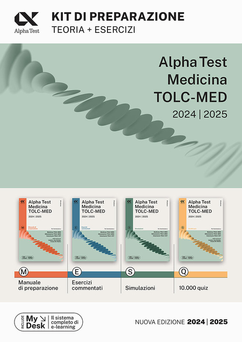 Alpha Test. Medicina. TOLC-MED. Kit di preparazione. Teoria + esercizi
