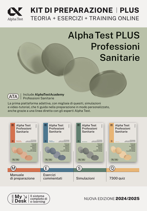 Alpha Test plus. Professioni sanitarie. Kit di preparazione Plus. Ediz. MyDesk