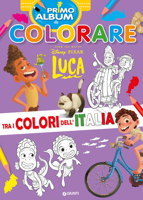Luca. Primo album da colorare. Tra i colori dell'Italia