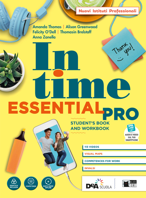 In time. Essential pro. Student's book e Workbook. Con Grammar for everyone. Per il biennio degli Ist. professionali