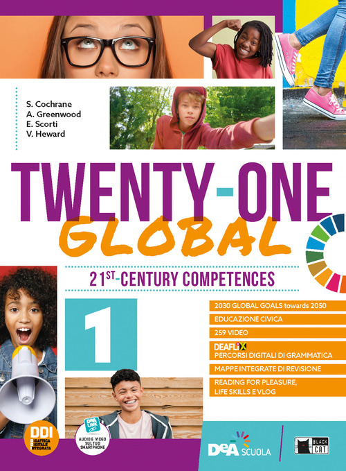 Twenty-one global. With Student's book & Workbook, Think culture, Educazione civica. Per la Scuola media. Volume 1