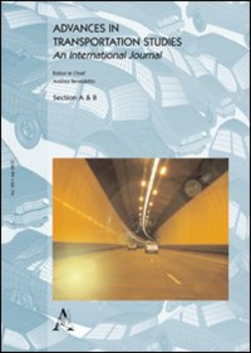 Advances in transportation studies. An international journal (2010). Volume 21