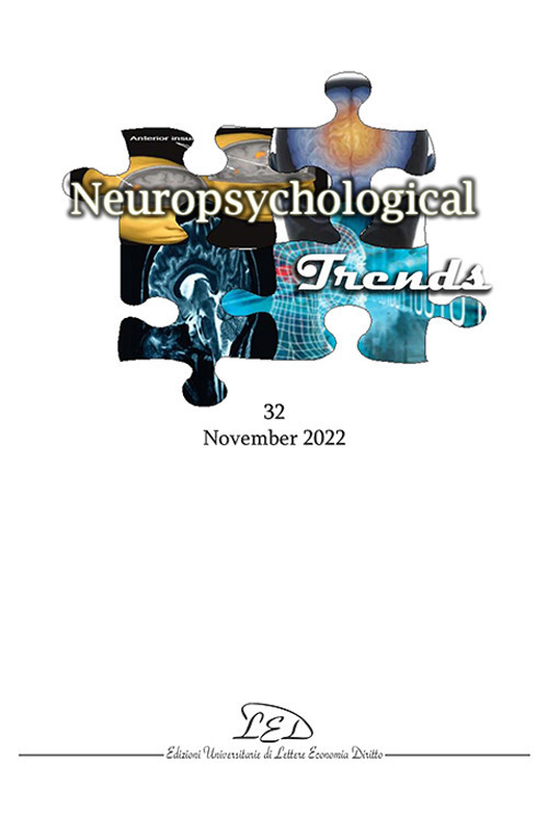 Neuropsychogical trends. Volume 32