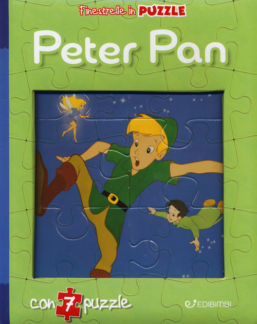 Peter Pan. Finestrelle in puzzle