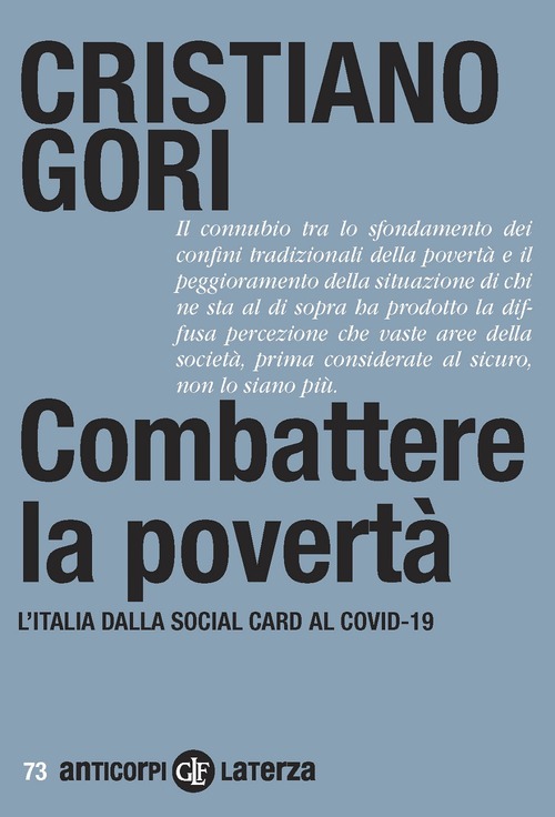 Combattere la povertà. L'Italia dalla Social card al Covid-19