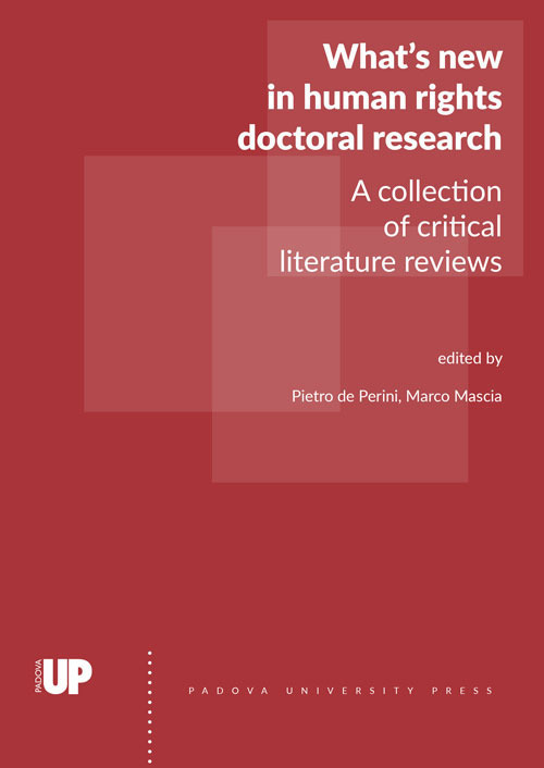 What's new in human rights doctoral research. A collection of critical literature reviews