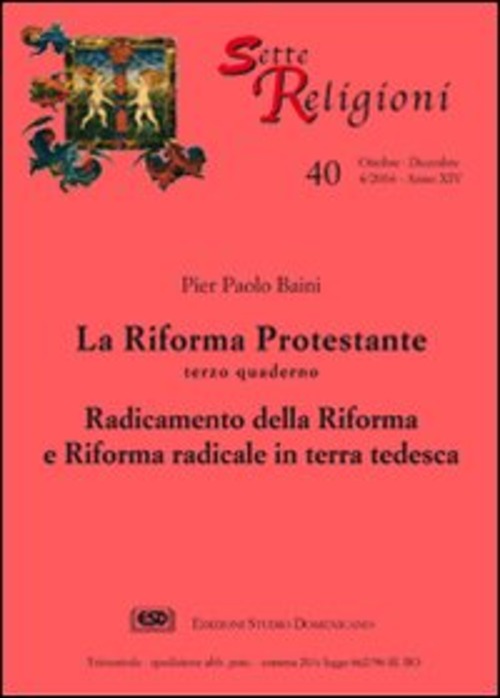 La riforma protestante. Volume 4