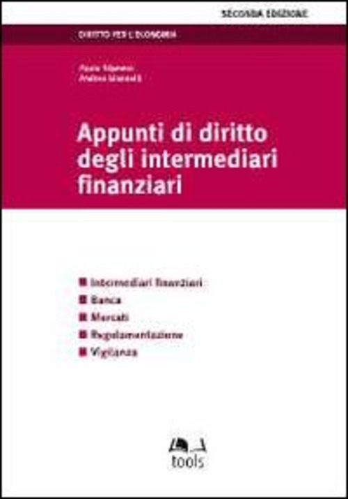 Appunti di diritto degli intermediari finanziari