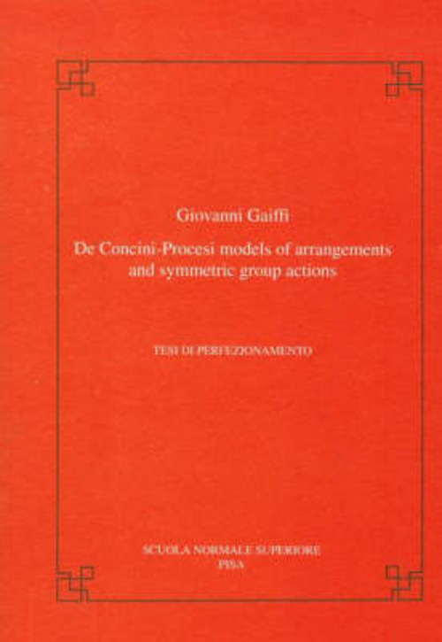 De Concini-Procesi models of arrangements and symmetric group actions