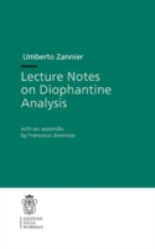 Lecture notes on Diophantine analysis