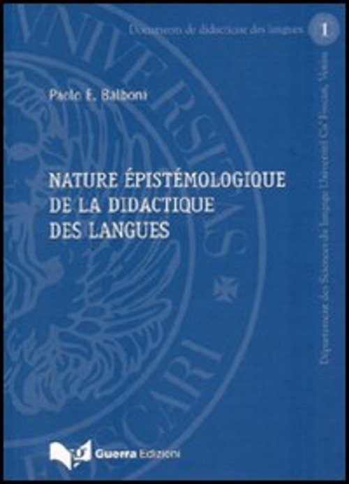 Nature épistémologique de la didactique des langues
