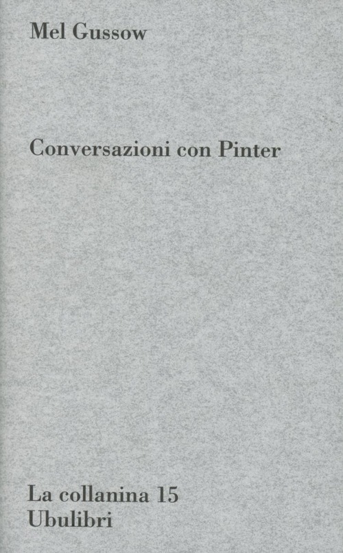 Conversazioni con Pinter
