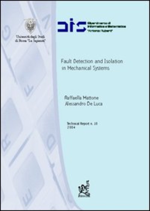 Fault detection and isolation in mechanical systems
