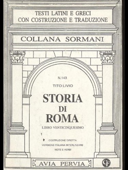 Storia di Roma. Libro 25º