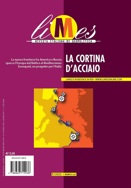 Limes. Rivista italiana di geopolitica. Volume 5