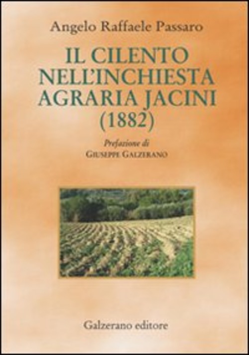 Il cilento nell'inchiesta agraria Jacini (1882)