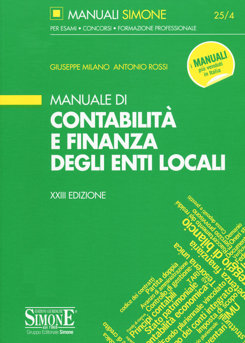 Manuale di contabilità e finanza degli enti locali