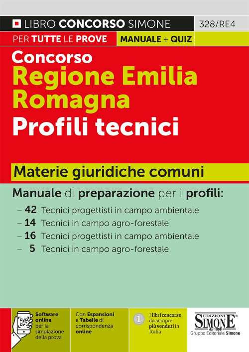 Concorso Regione Emilia Romagna. Profili tecnici. Materie giuridiche comuni