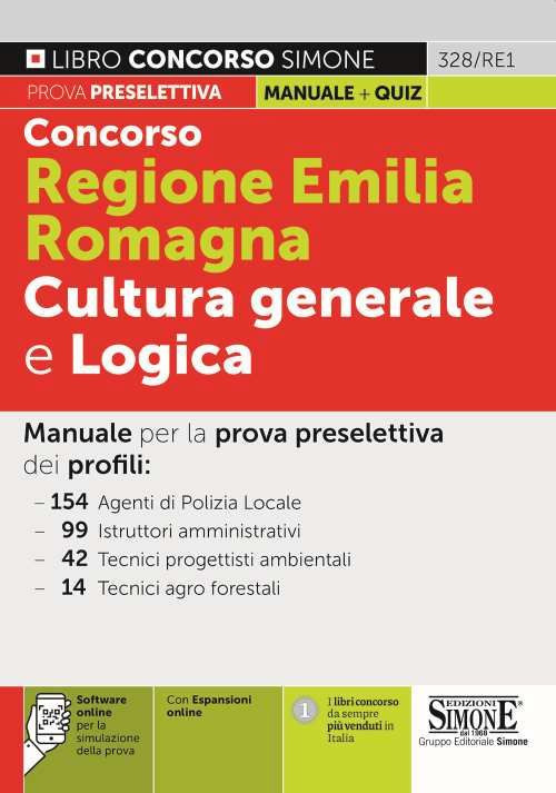 Concorso Regione Emilia Romagna. Cultura generale e logica