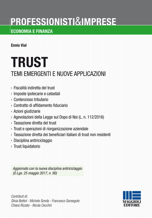 Trust. Temi emergenti e nuove applicazioni