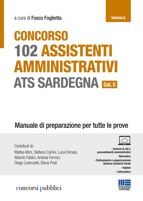 Concorso 102 assistenti amministrativi ATS Sardegna