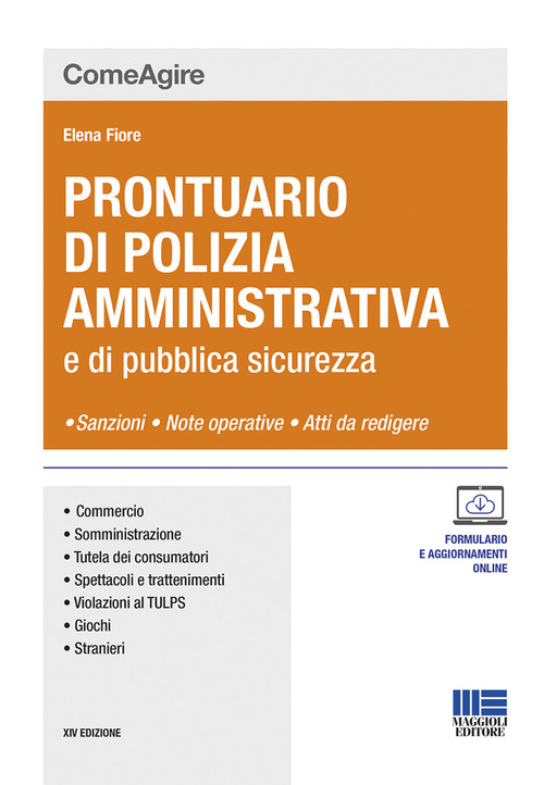 Prontuario di polizia amministrativa e di pubblica sicurezza