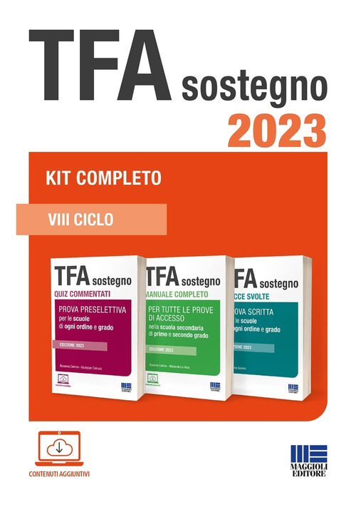 TFA sostegno 2023. Kit completo