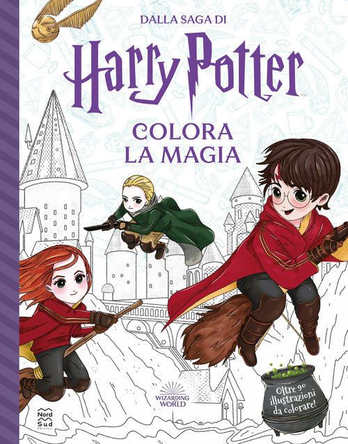 Harry Potter. Colora la magia