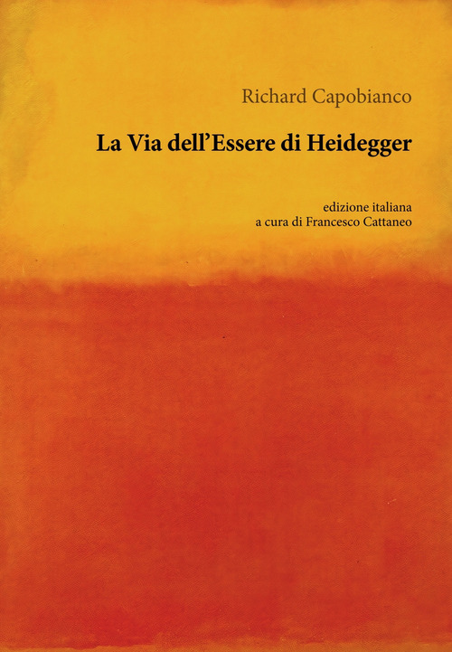 La via dell'essere di Heidegger