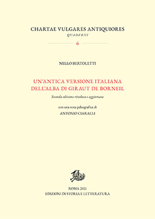Un'antica versione italiana dell'«Alba» di Giraut de Borneil
