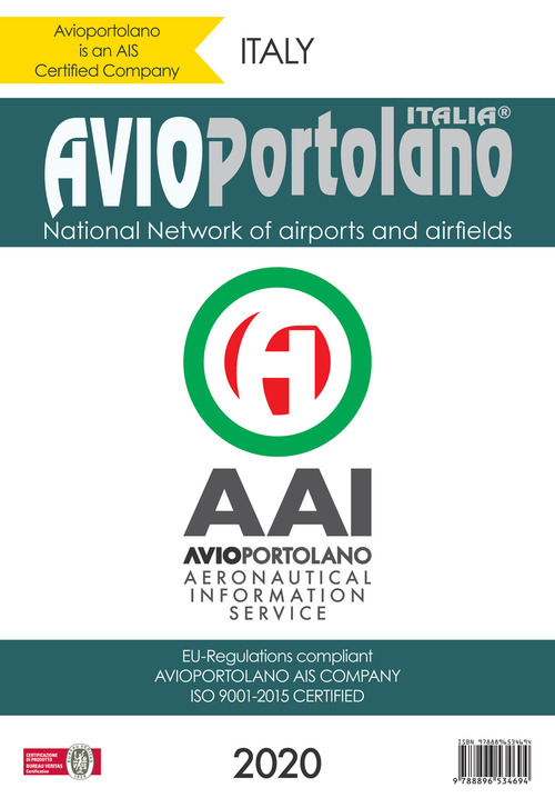 Avioportolano Italy. National Network of airports and airfields