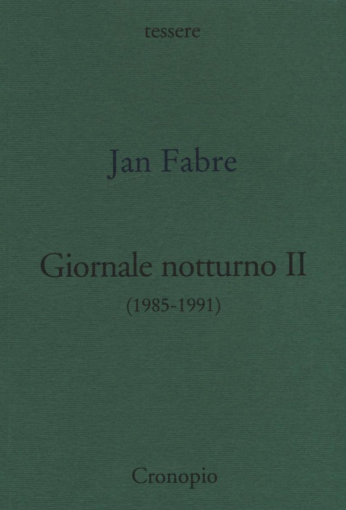 Giornale notturno (1985-1991). Volume 2