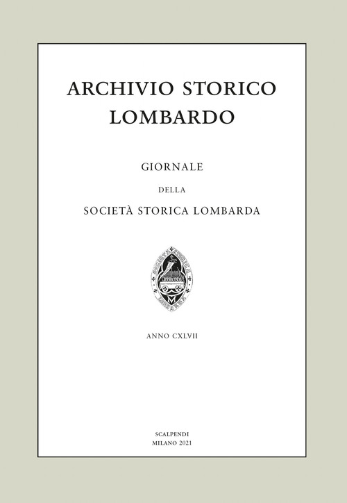 Archivio storico lombardo. Giornale della Società storica lombarda. Volume Vol. 26