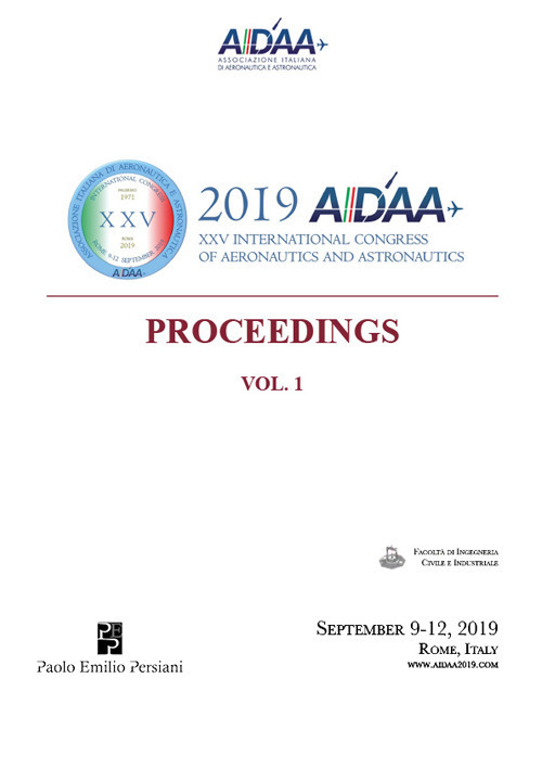 2019 AIDAA. Proceedings. 25th International Congress of Aeronautics and Astronautics. Volume 1