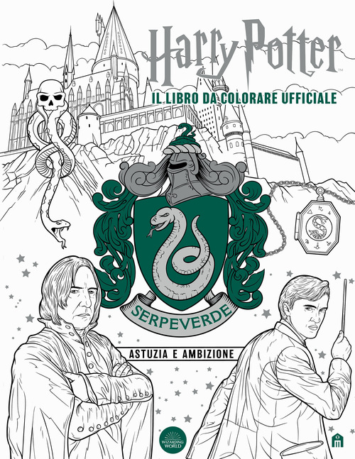 Harry Potter. Serpeverde: astuzia e ambizione. Il libro da colorare ufficiale