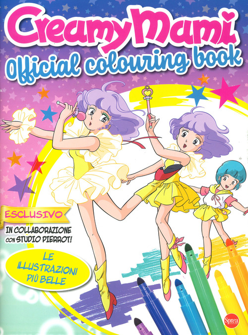 Creamy Mami. Official colouring book